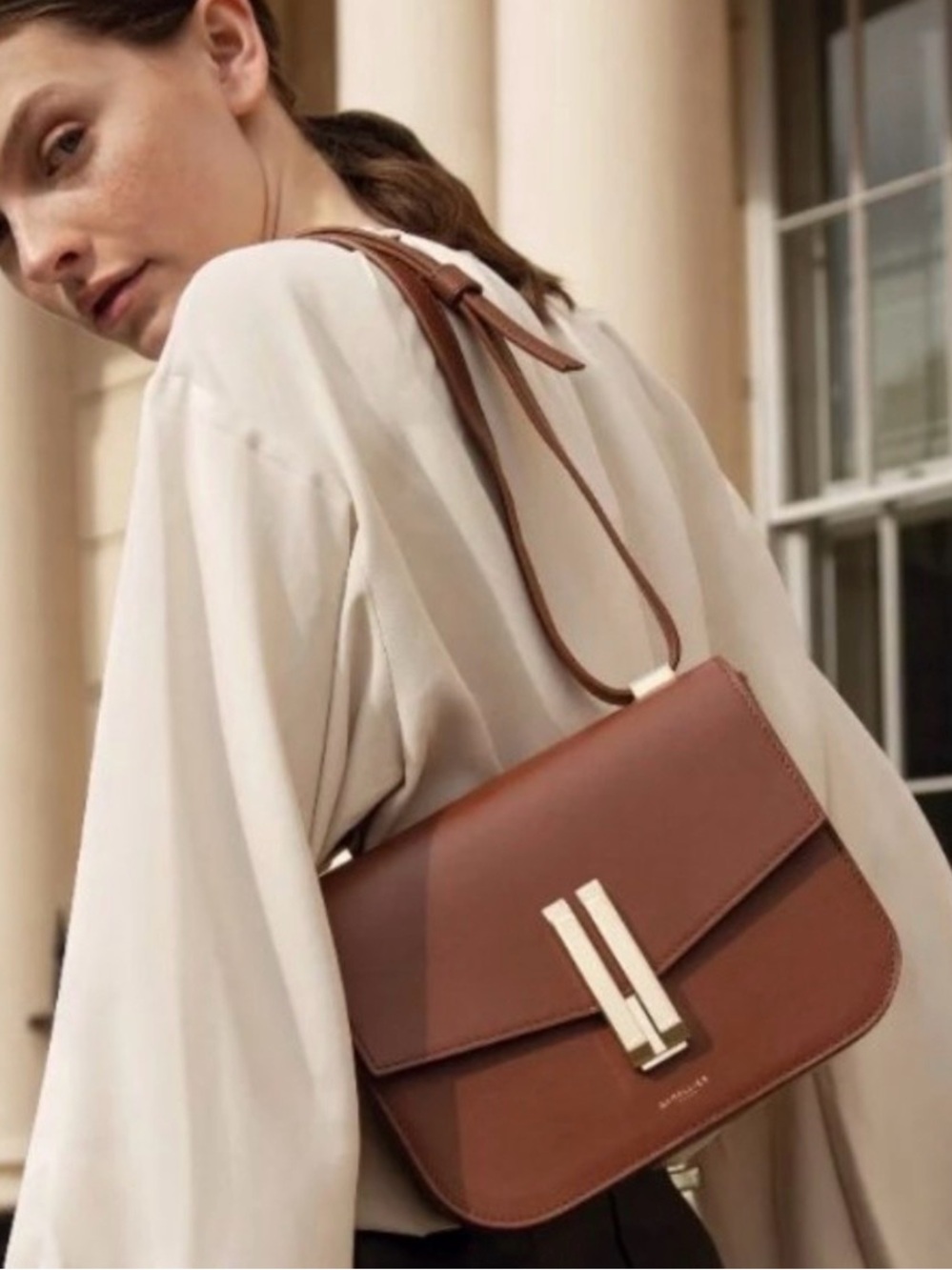 Demellier Vancouver bag Tan